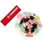 Rotulador stabilo boss mini pastel love bombonera de 50 unidades colores surtidos