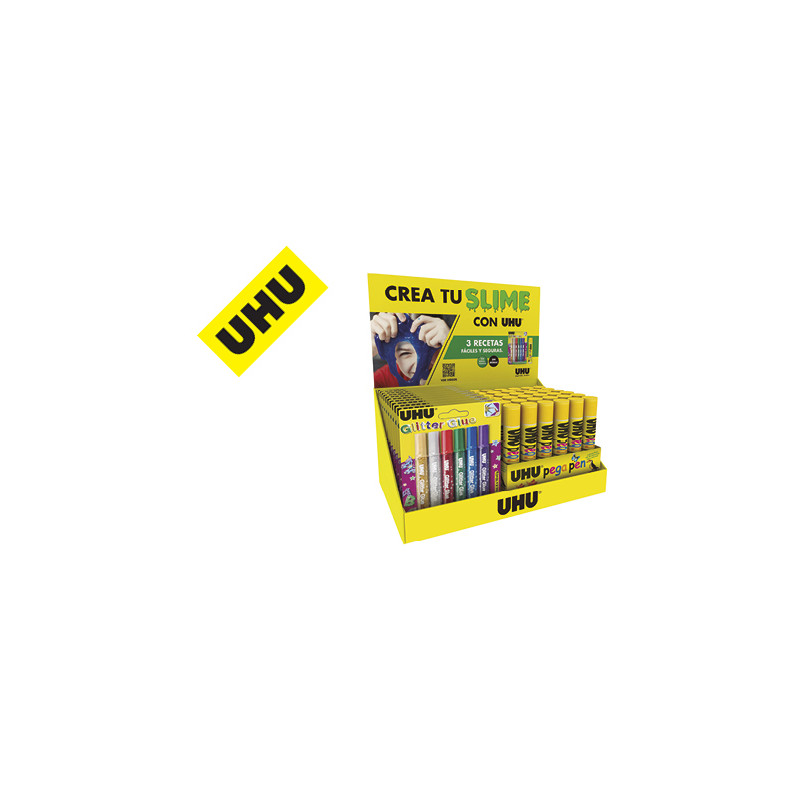 Expositor sobremesa uhu crea tu slime 175x325x200 mm