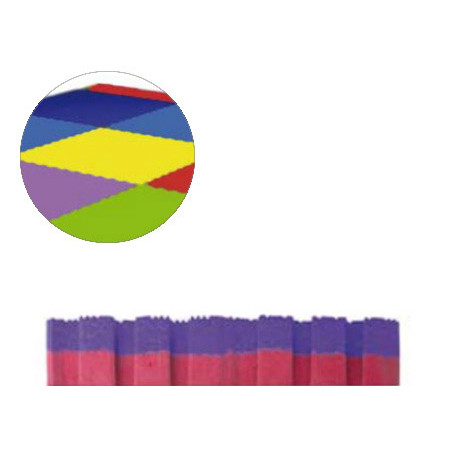 Puzzle escolar sumo didactic bicolor 100x100x2 cm lila/rojo