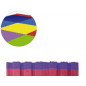 Puzle escolar sumo didactic bicolor 100x100x2 cm lila/rojo