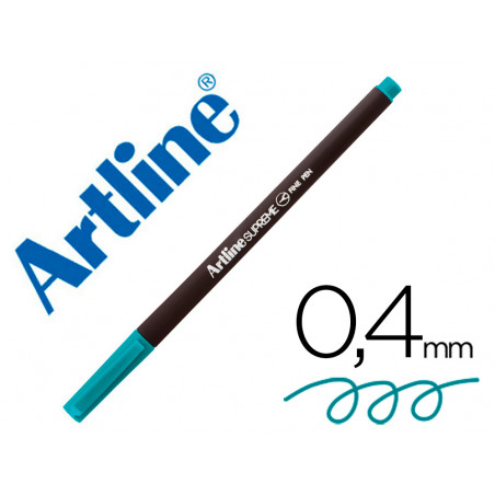Rotulador artline supreme epfs200 fine liner punta de fibra turquesa 0,4 mm