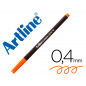 Rotulador artline supreme epfs200 fine liner punta de fibra naranja 0,4 mm