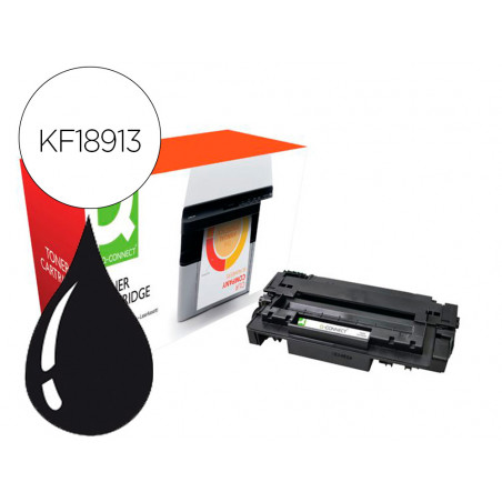 Toner compatible q-connect canon lbp710k i-sensys lbp-710 / 712 negro 12500 paginas