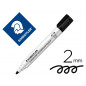 Rotulador staedtler lumocolor 351 para pizarra blanca punta redonda 2 mm recargable color negro Rotulador staedtler lumocolor 351 para pizarra blanca punta redonda 2 mm recargable color negro