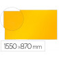 Tablero de anuncios nobo impression pro fieltro amarillo formato panoramico 70   " 1550x870 mm