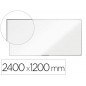 Pizarra blanca nobo premium plus melamina 2400x1200 mm