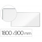 Pizarra blanca nobo premium plus acero vitrificado magnetica 1800x900 mm
