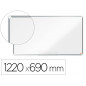 Pizarra blanca nobo premium plus acero vitrificado formato panoramico 55   " magnetica 1220x690 mm