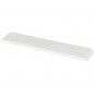 Reposamuñecas leitz ergo cosy para teclado ajustable color gris