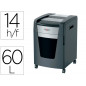 Destructora de documentos rexel momentum extra xp514+ capacidad corte 14 h p5 destruye grapas clips cd y