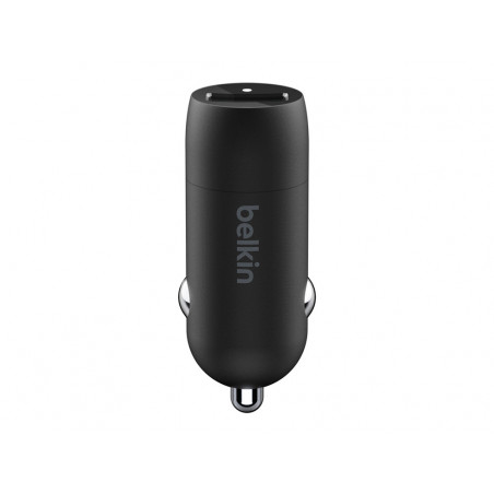 Cargador para coche belkin cca002btbk usb-a quick charge 3.0 18w boost charge color negro