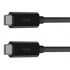 Cable belkin f2cu049bt2m usb-c a usb-c video 4k max. 100w certificacion usb-if video carga y datos