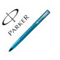 Roller parker vector xl azul teal punta fina