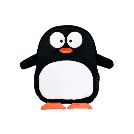 Cartera escolar liderpapel mochila infantil neopreno pinguino