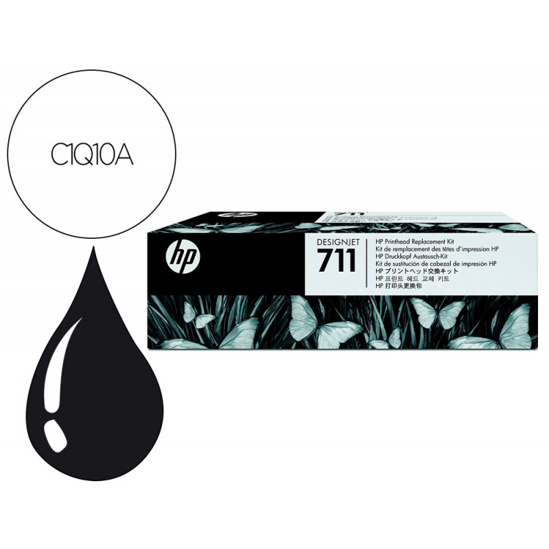 Ink-jet hp 711 pack 4 colores negro / amarillo / cian / magenta