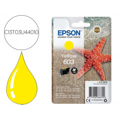 Ink-jet epson 603 xp-2100 / 2105 / 3100 / 4100 / wf-2810 / 2830 / 2835 / 2850 amarillo 130 paginas