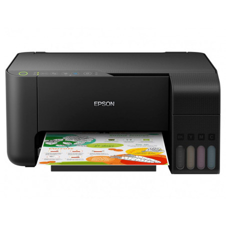 Equipo multifuncion epson ecotank et-2715 tinta wifi 33 ppm 5760x1440 ppp impresora escaner copiadora bandeja 100