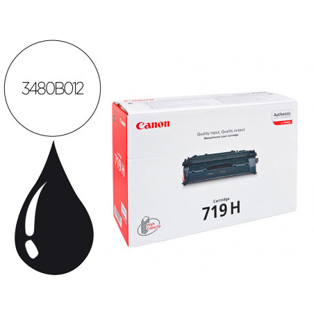 Toner canon 719h lbp6300 lbp6650 lbp6680 negro