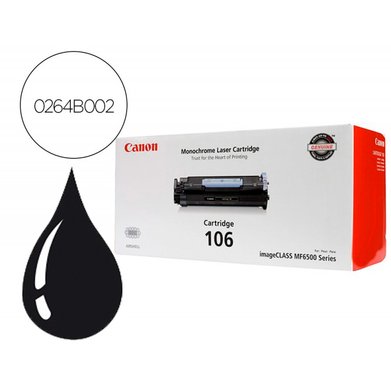 Toner canon 706 mf6530 mf6540 mf6550 mf6560 negro