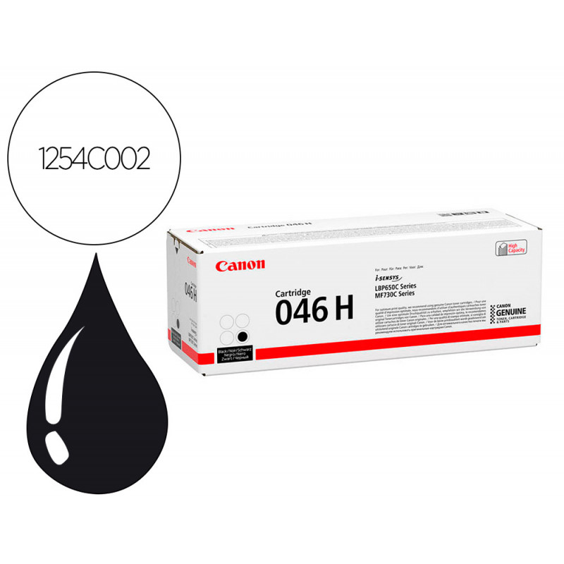 Toner canon 046hbk lbp650 mfc730 negro