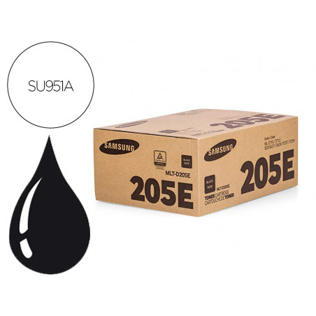 Toner hp samsung laser ml3710 negro 10.000 p ginas mltd205e/els