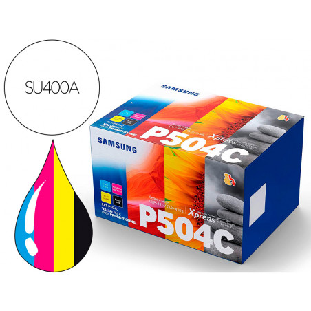 Toner hp samsung clp415 clx4195 rainbow pack 4toner c / m / y / k