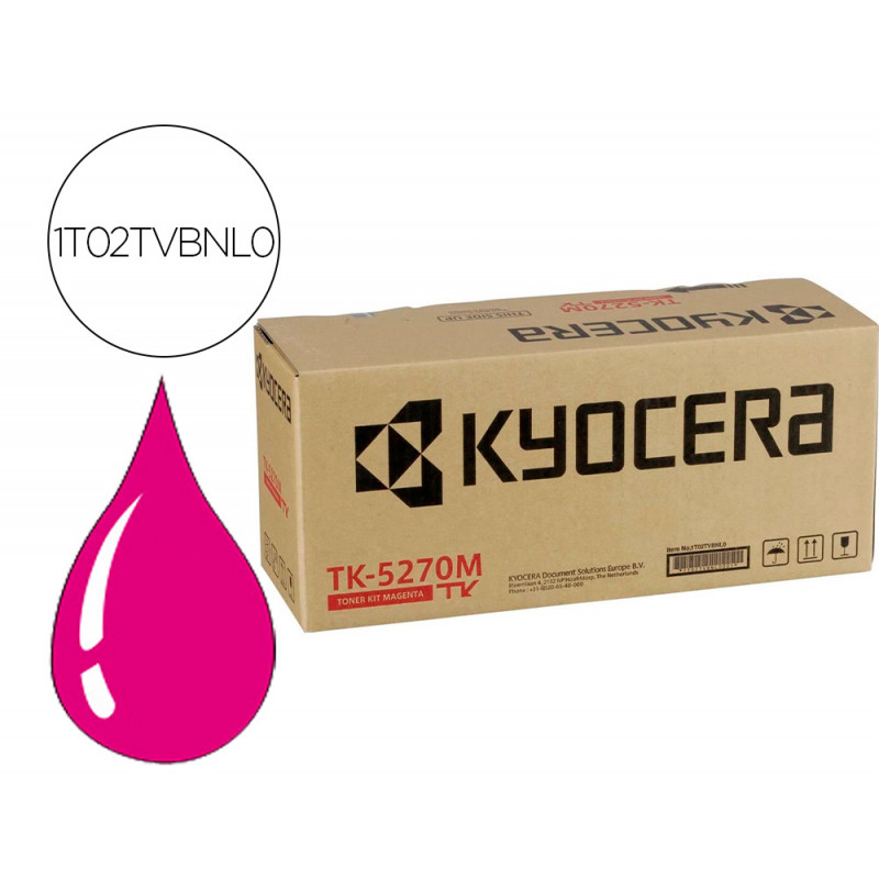 Toner kyocera tk5270m magenta para ecosys m6230/6630cidn