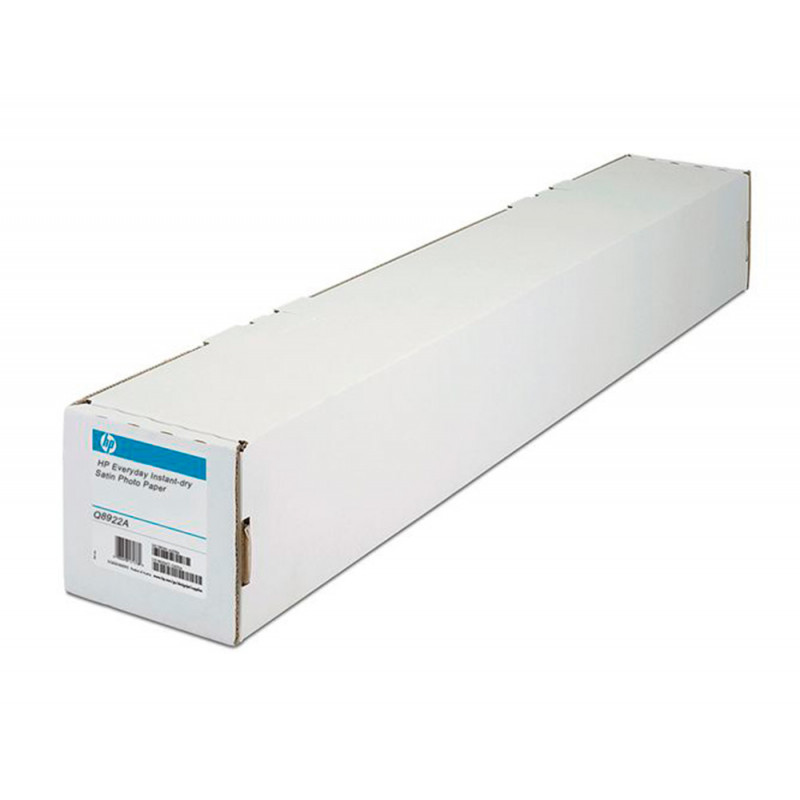 Papel fotografico hp everyday blanco satinado 235g/m2 ink-jet 106,7 cm x 30,5 mt