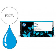 Ink-jet hp designjet 728 cian 300 ml/dnj730/1000 paginas