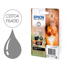 Ink-jet epson singlepack gris 478xl claria photo hd ink ardilla
