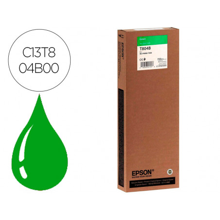 Ink-jet epson gf surecolor serie sc-p verde ultrachrome hdx/hd 700ml