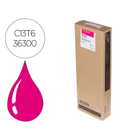 Ink-jet epson gf stylus photo 7900/9900 magenta vivo alta capacidad