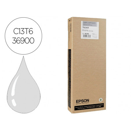 Ink-jet epson gf stylus photo 7900/9900 gris claro alta capacidad