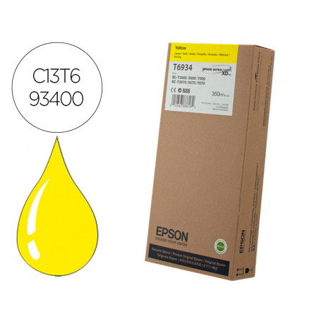 Ink-jet epson gf serie sc-t amarillo 350 ml