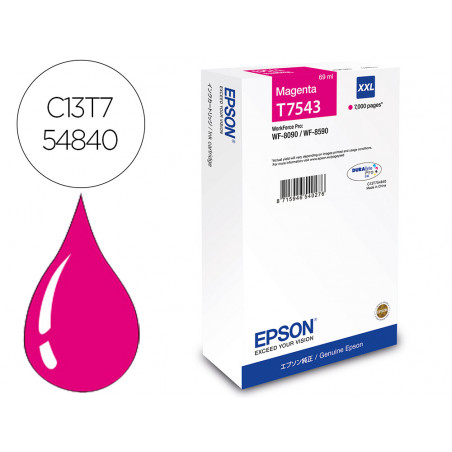 Ink-jet epson magenta xxl 7000p wf-8x90