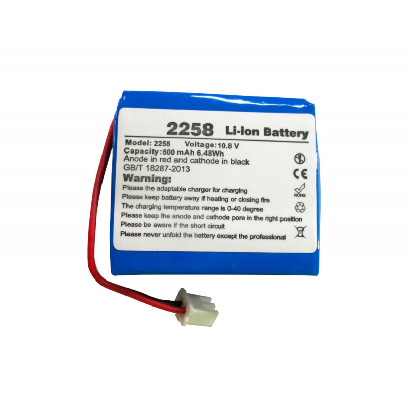 Bateria de litio q-connect recargable kf17282 para detector de billetes falsos kf14930-n2