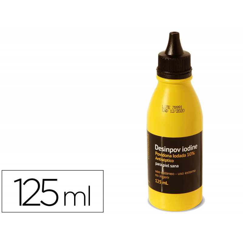 Povidona yodada desinpov antiseptica 10% bote de 125 ml