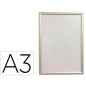 Marco porta anuncios q-connect din a3 marco de aluminio 32,7x45x1,2 cm