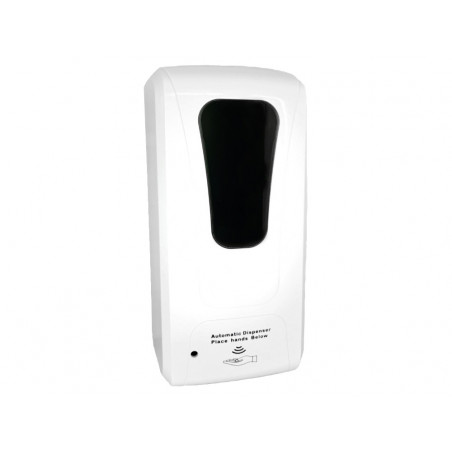 Dispensador para gel y jabon q-connect automatico con sensor 1000 ml 13x11,5x27 cm color blanco