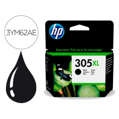 Ink-jet hp 305xl deskjet 1210 / 1212 / 1255 / 2732 / 2752 / 4155 / 4158 envy 6020 / 6052 /6055 / 6420 negro 240