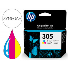 Ink-jet hp 305 deskjet 1210 / 1212 / 1255 / 2732 / 2752 / 4155 / 4158 envy 6020 / 6052 /6055 / 6420 tricolor 100
