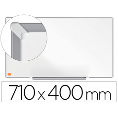 Pizarra blanca nobo ip pro 32\\\" lacada magnetica 710x400 mm