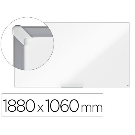 Pizarra blanca nobo ip pro 85\\\" acero vitrificado magnetico 1880x1060 mm
