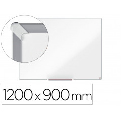 Pizarra blanca nobo nano clean ip pro lacada magnetica 1200x900 mm