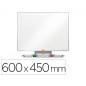 Pizarra blanca nobo nano clean ip pro lacada magnetica 600x450 mm
