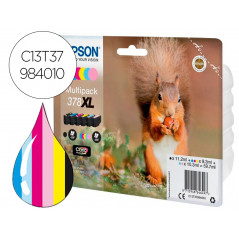 Ink-jet epson 378 xl expression home xp-8605 / 15000 / 8500 negro amarillo cian magenta cian claro