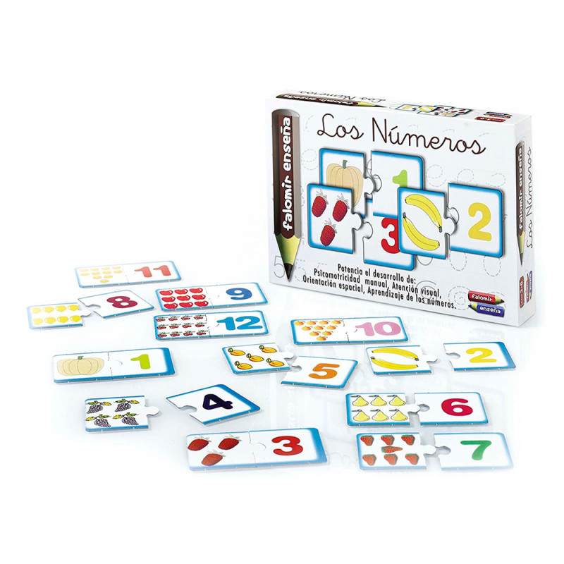 Juego educativo falomir aprende los numeros