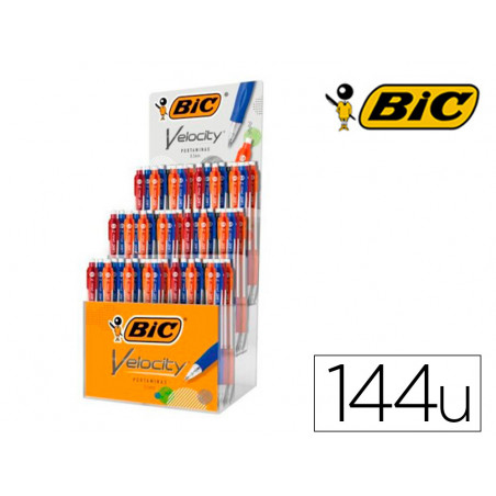 Rotulador bic marking permanente color pastel / intensos / metalicos expositor de 144 unidades