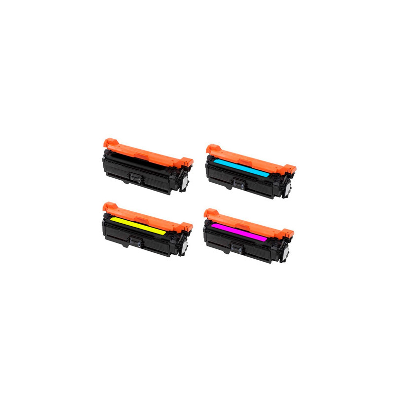 Toner compatible clover hp laserjet m551 multipack negro / amarillo / cian / magenta