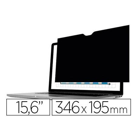Filtro para pantalla fellowes privacidad 15.6   " privascreen panoramico 16:9 346x195 mm